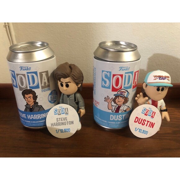 Funko Pop soda Steve and Dustin stranger things - Picture 1 of 4